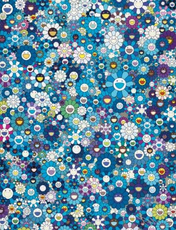 An Homage to IKB, 1957 F 村上隆　ポスター カイカイキキ - 村上隆 ポスター An Homage to IKB, 1957 F新品未開封