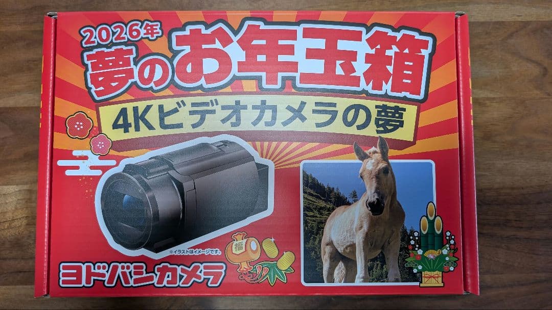 【新品】SONYビデオカメラFDR-AX45（ヨドバシ福袋4Kビデオカメラの夢） 新品 4Kビデオカメラの夢 Sony ソニー FDR-AX45 ヨドバシ福袋 - メルカリ