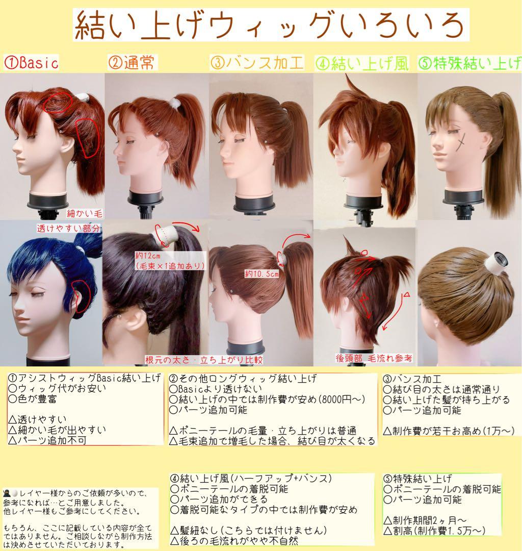 コスプレ ウィッグオーダー 受付ページ 2025/05/08新設 - メルカリ