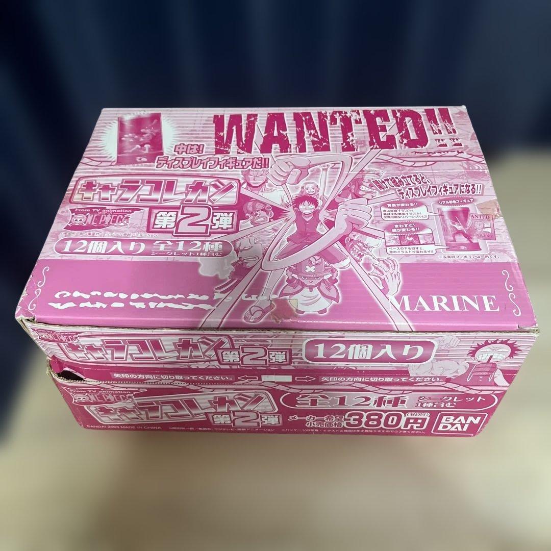 ワンピース　ディスプレイフィギュア　キャラコレカン　第二弾