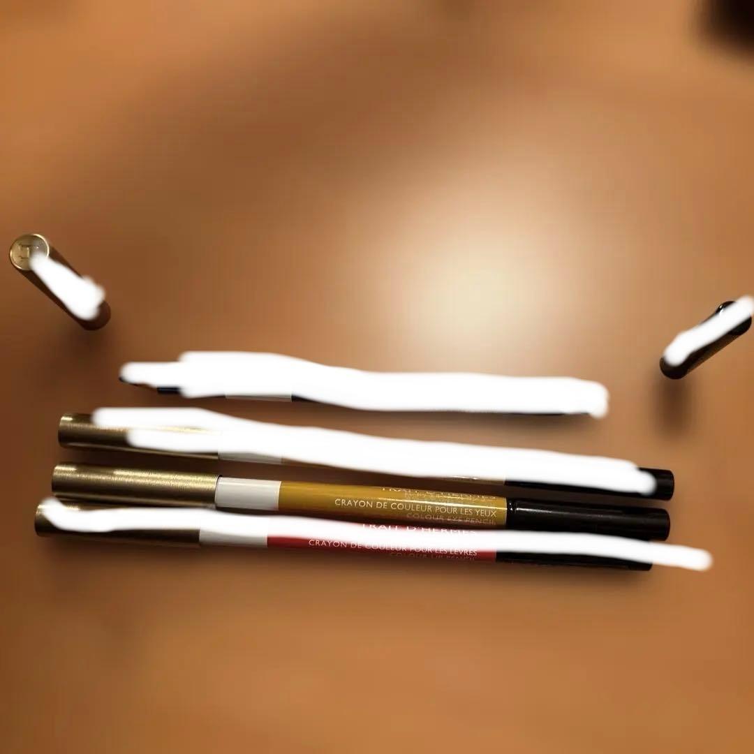 【大特価‼️】エルメス　アイライナーセット 3色セット➕赤リップペンシル　1色〜可