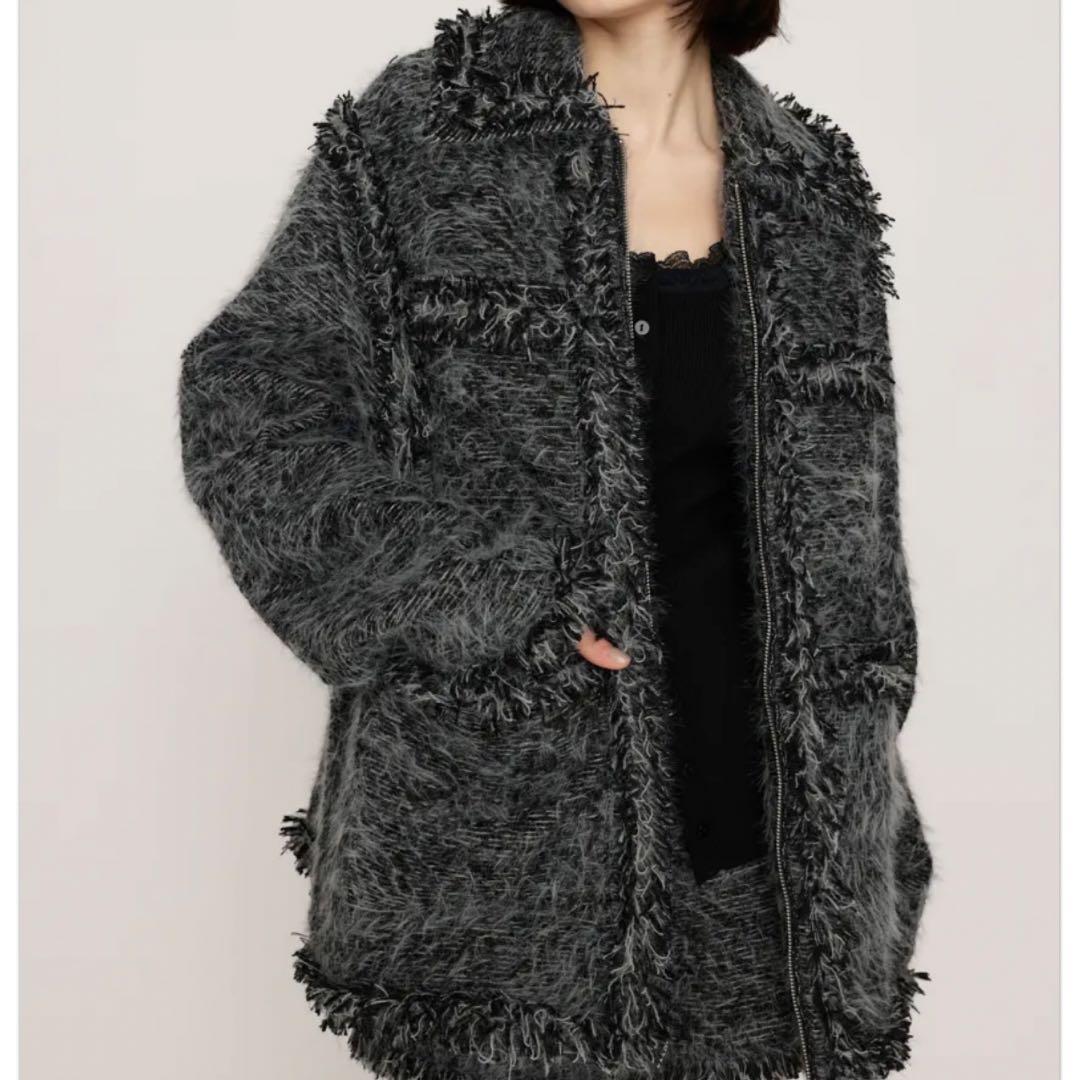 【SLY】 FLUFFY TWEED ジャケット