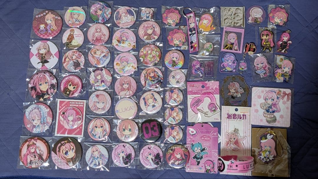 巡音ルカ 缶バッジ いろいろグッズセット 初音ミクシリーズ オーロラ缶バッジセット／巡音ルカ | j-hobby Collection