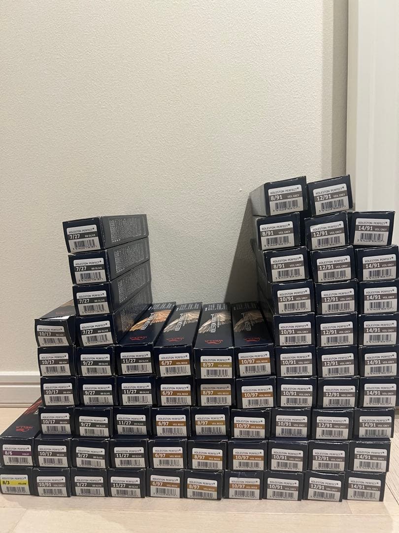 ウェラ　コレストンパーフェクト　カラー　66本セット コレストンパーフェクト ウエラコレストン パーフェクト plus 80g 1本