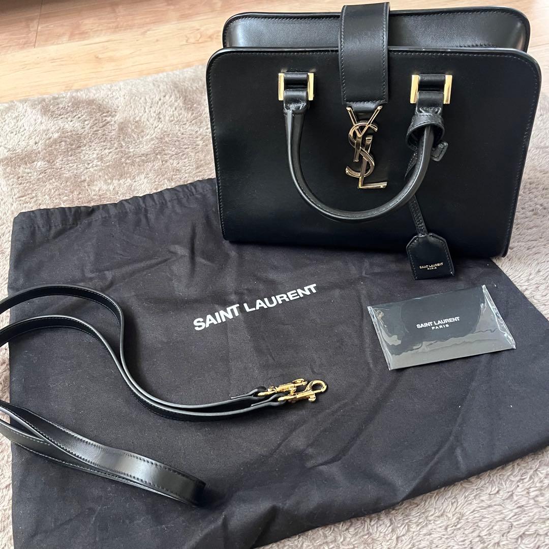 YSL サンローラン ベイビーカバス トートバッグ ショルダーバッグ