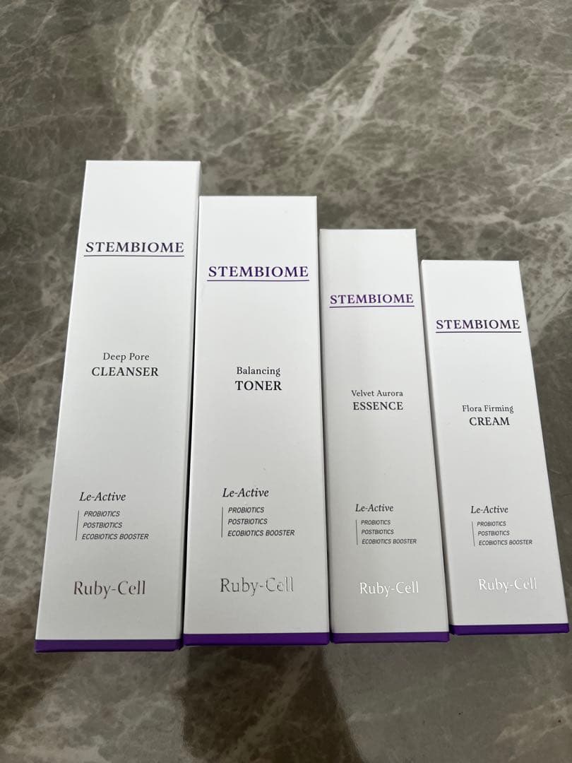 rubycellルビーセル⭐︎ステムバイオーム4点　新品未開封