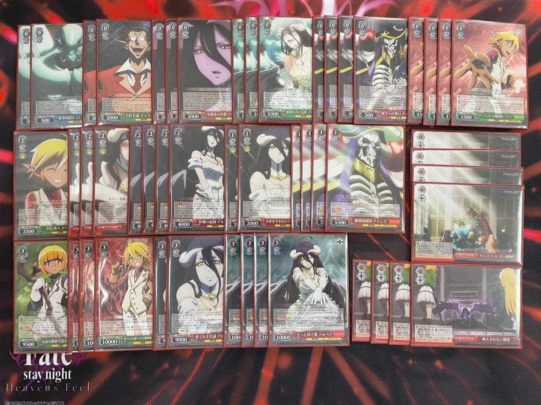 ヴァイスシュヴァルツ オーバーロード 8電源 デッキ - メルカリ