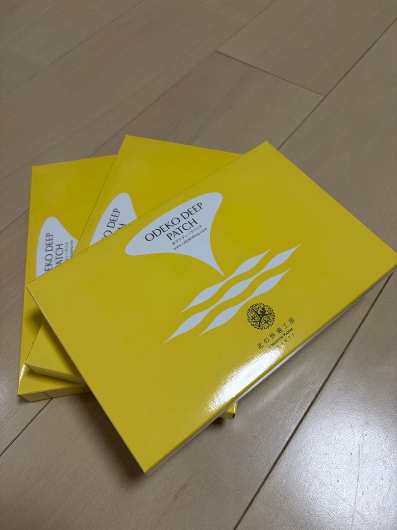 新品未開封　北の快適工房　オデコディープパッチ　3箱 北の快適工房 おでこ しわ 対策 オデコディープパッチ おでこパッチ