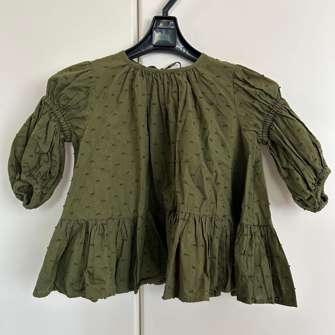 【Uhr】ドットミニドレス(80サイズ)