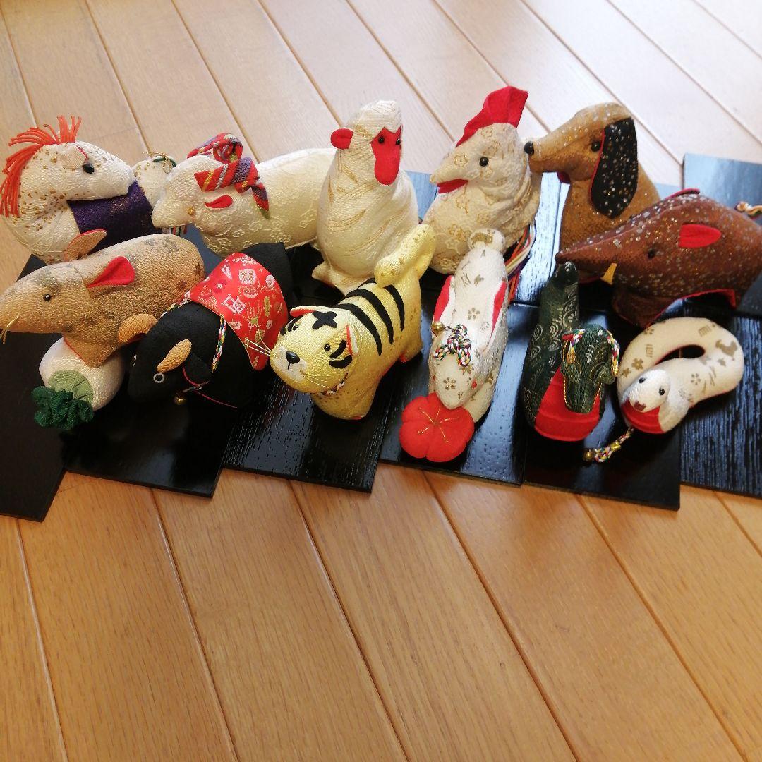 京都 香老舗 松栄堂 干支香り袋 十二支セット