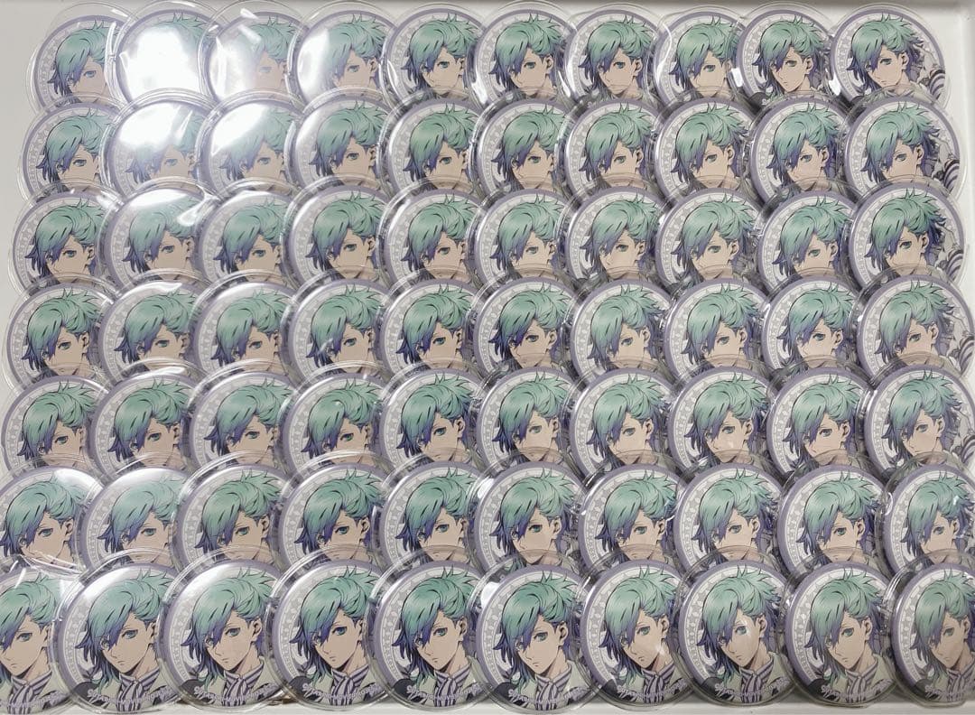 うたプリ　美風藍　フラワー　缶バッジ