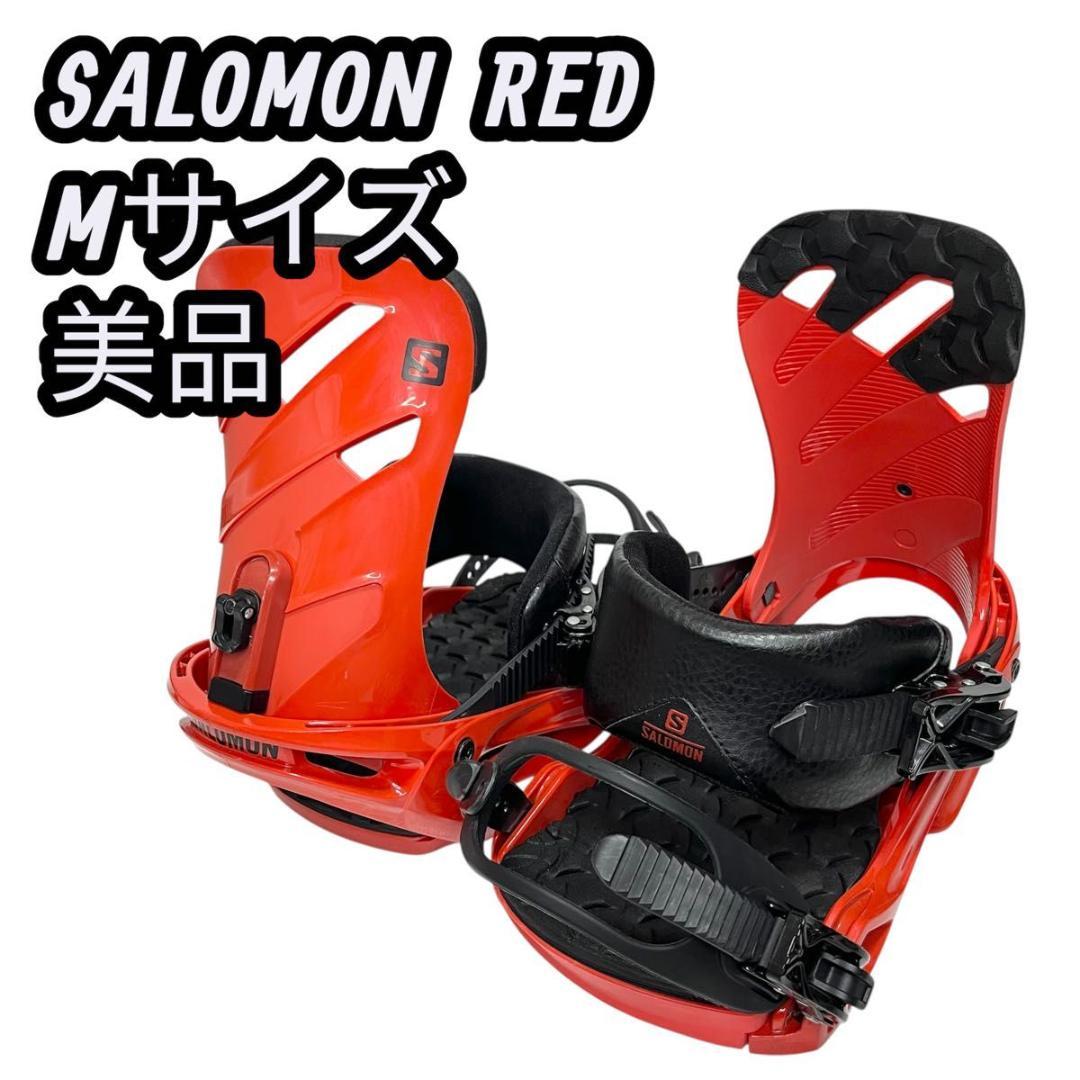 美品 SALOMON ビンディング RHYTHM RED Mサイズ