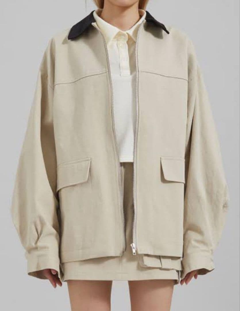 ちゃとら様　The Frankie Shop　ユーティリティージャケット 百々千晴さん愛用◇The Frankie Shop ユーティリティーJK 送料込 (The