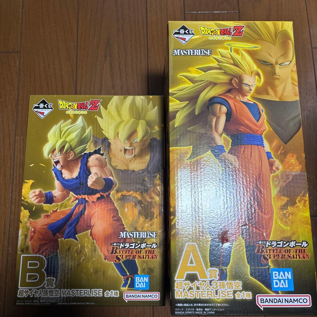 一番くじ ドラゴンボール A賞B賞 超サイヤ人孫悟空 MASTERLISE - メルカリ