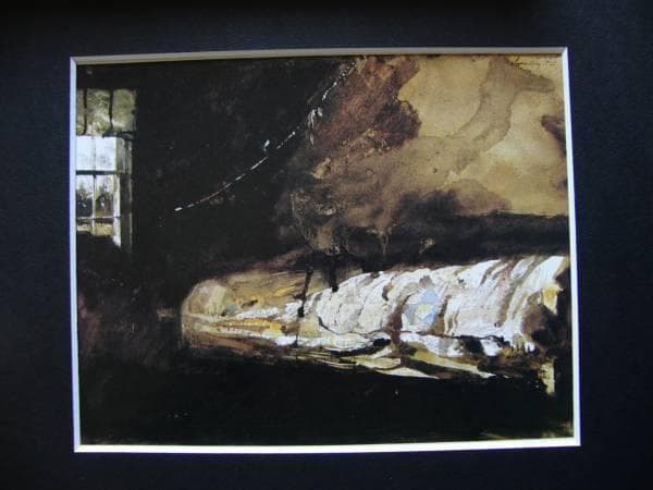 Andrew Wyeth、ALVARO'S BEDROOM