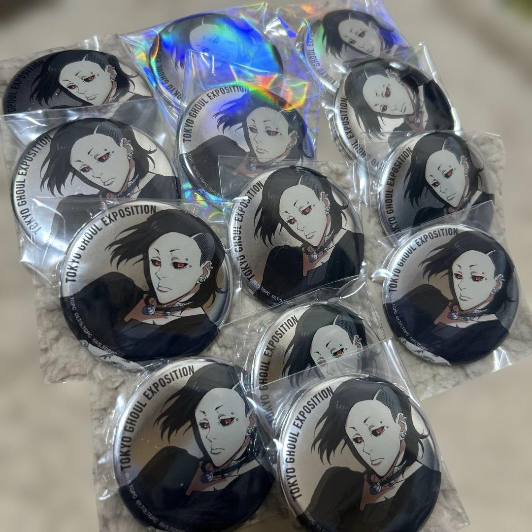 東京喰種ex　缶バッジ　ウタ TVアニメ『東京喰種トーキョーグール』 だけ缶 ウタだけトレーディング