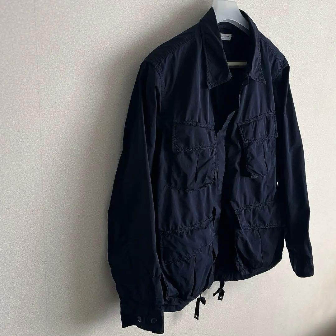 上質】BDUジャケット ミリタリー M ネイビー ファティーグ M-65