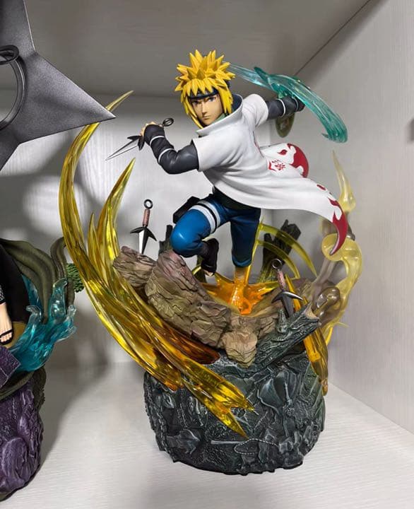 NARUTO ナルト 波風ミナト ガレージキット ガレキ スタチュー① 波風ミナト NARUTO ナルト ガレージキット フィギュアの通販 by はるい