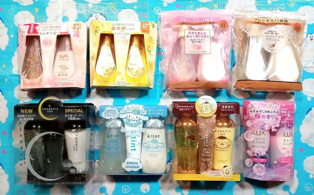 【計８セット】セラティス・＆tint・LUX 限定デザイン桜 金木犀