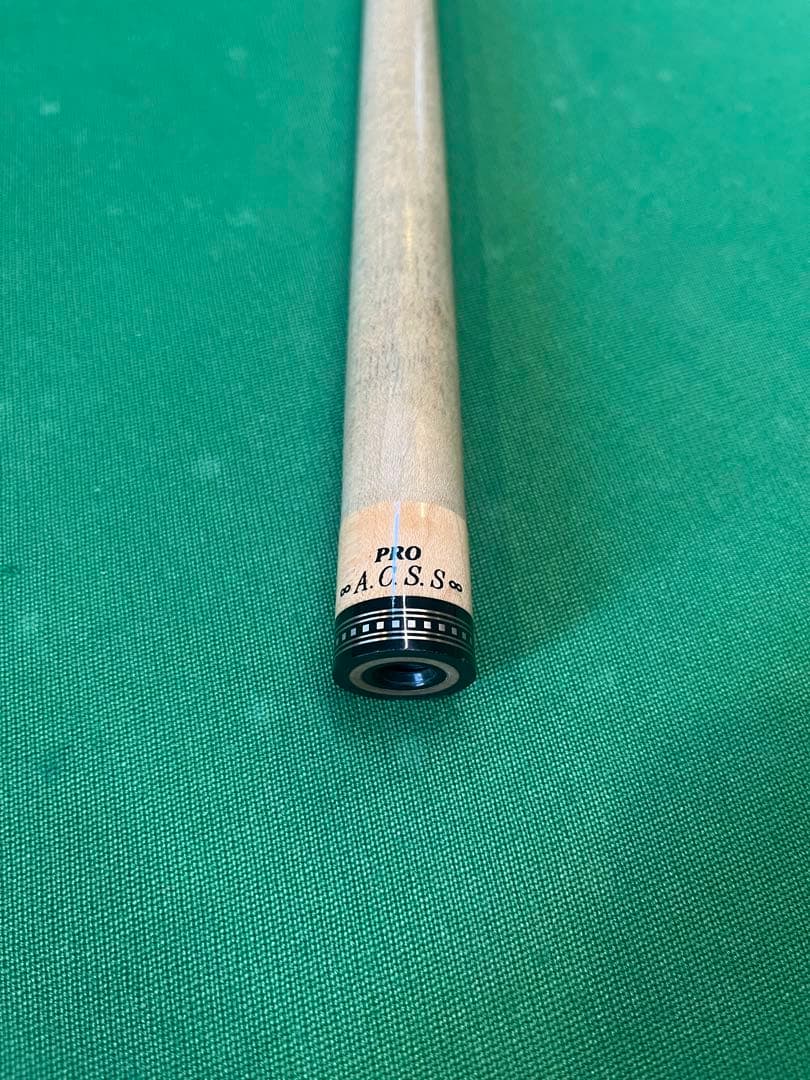 【中古】ビリヤード シャフト アダム ACSSプロ 3/8-10山 ムサシリング