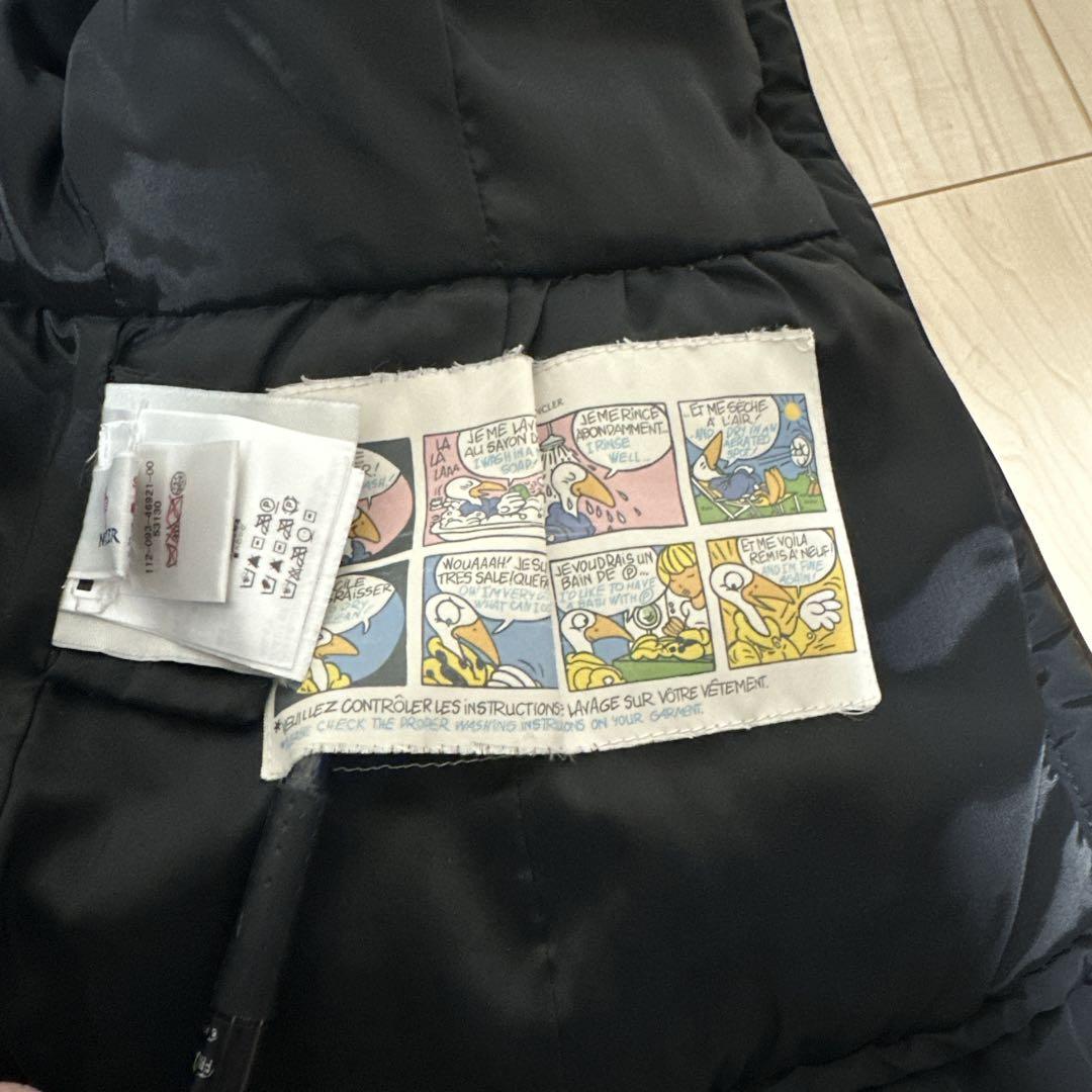 美品✨モンクレール FRAISE ダウンジャケット ペプラム ショート 黒 0