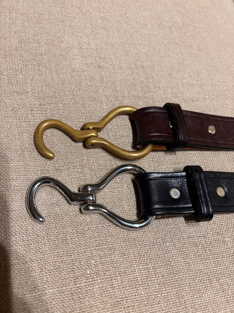Tory ブライドルレザー ベルト 2本セット サイズ34