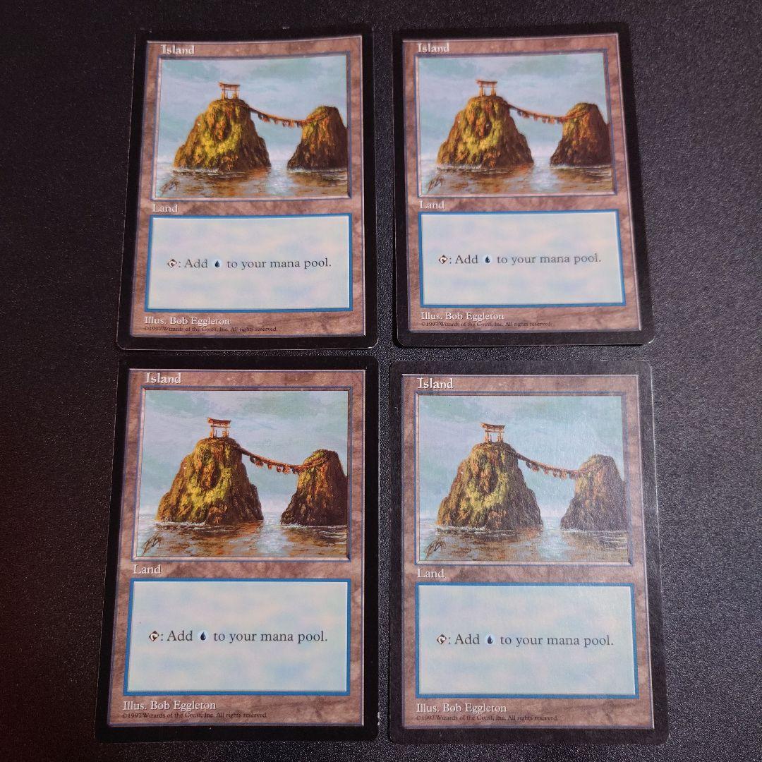 APAC2 島  4枚 状態【EX】 MTG ユーロランド 夫婦岩 APAC2 島 Island 4枚 状態【EX】 MTG ユーロランド 夫婦岩 - メルカリ