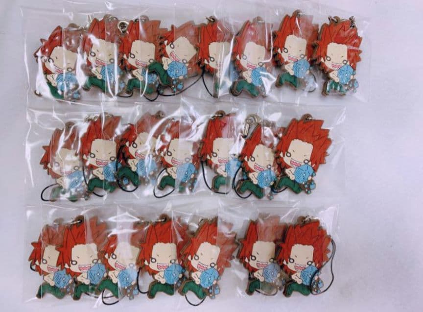 ヒロアカ にとたん ラバスト ラバーストラップ 文化祭 切島 切島鋭児郎