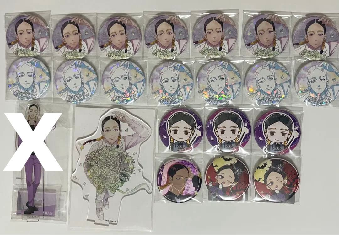 東京リベンジャーズ Bouquet ホロ缶バッジ アクリルスタンド 灰谷蘭 東京リベンジャーズ Bouquet ホロ缶バッジ 灰谷蘭 24個 - メルカリ