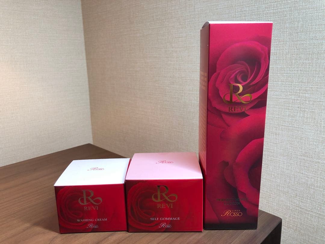 REVI ルヴィ 3点セット 化粧水＋洗顔＋セルフゴマージュS 次回割引有り