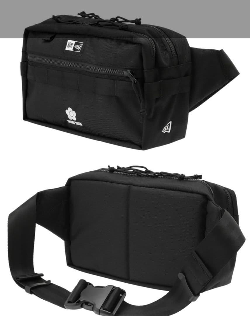 【MARY QUANT】【NEW ERA】コラボレーション　スクエニボディバッグ 本日発送【新品未使用】マリークワント×ニューエラ/限定スクエア