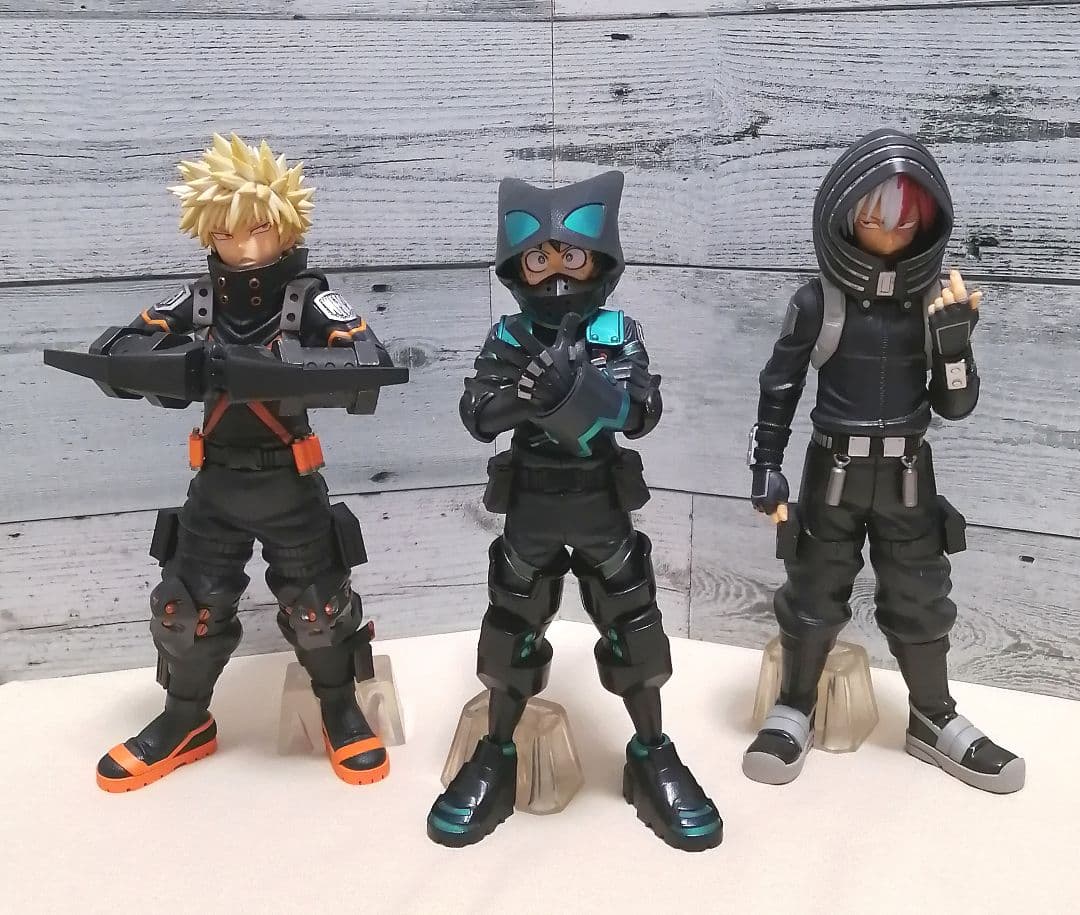 ワールドヒーローズミッション　一番くじ　フィギュア　A賞 B賞 C賞