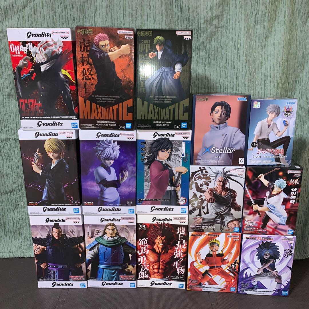 プライズフィギュア 少年誌キャラ まとめ売り 15点