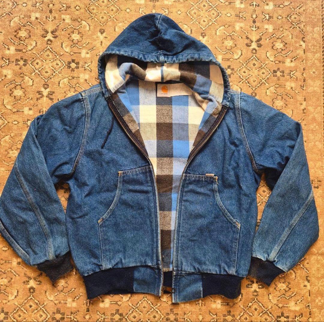 Carhartt カーハートアクティブジャケットデニムパーカーブルゾン