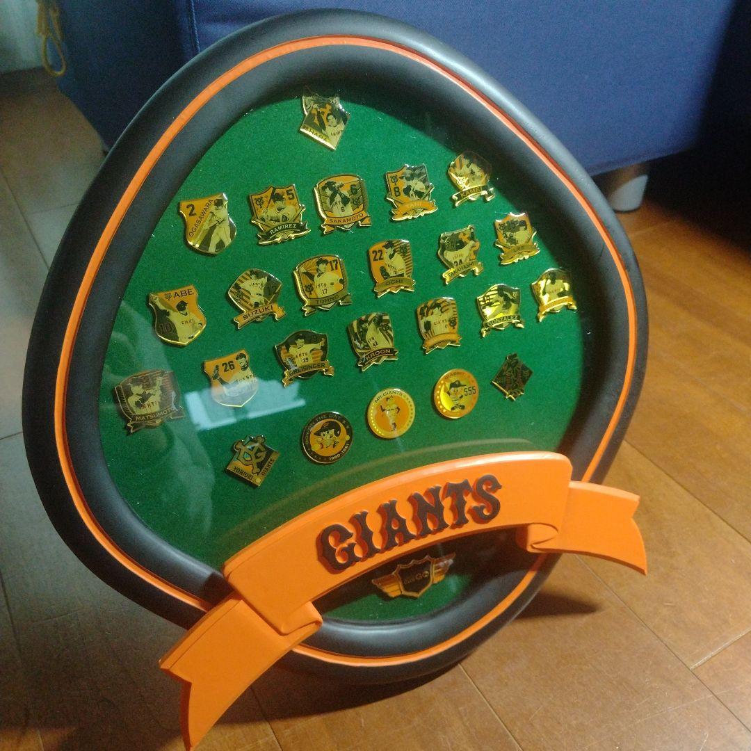 【額付き】2010 GIANTS G-Po Pins Collection