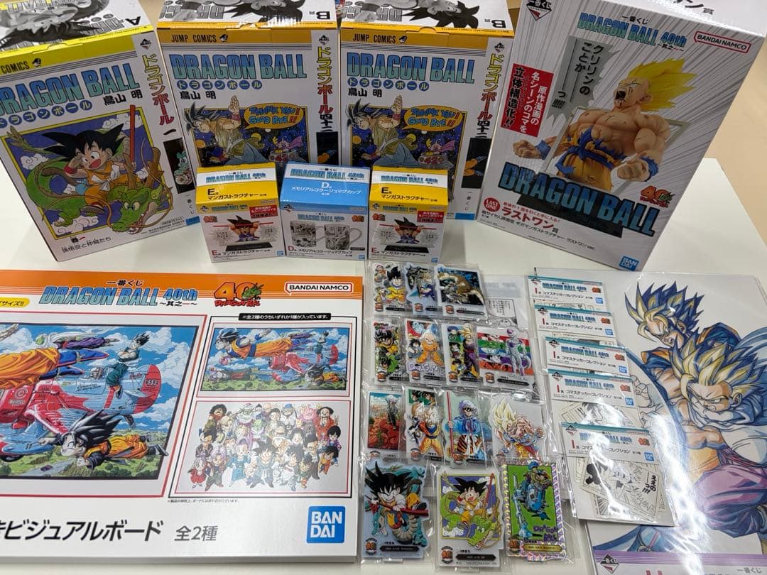 一番くじ ドラゴンボール 40th a賞　b賞　ラストワン　付セット　まとめ売り 一番くじ DRAGON BALL 40th ～其之一～｜一番くじ倶楽部｜BANDAI