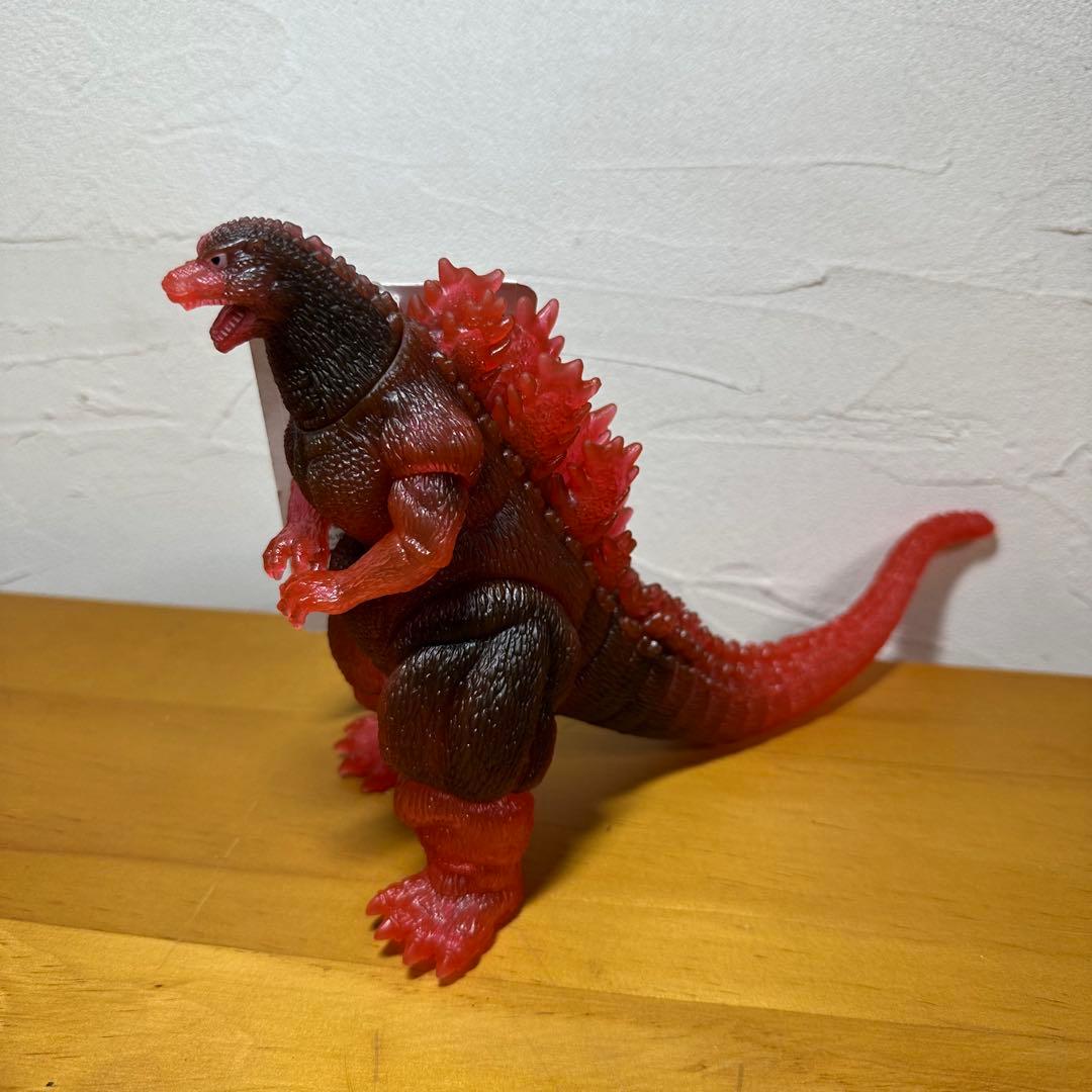 バンダイミュージアム限定 バンダイ メルトダウン ゴジラ ソフビ 6001