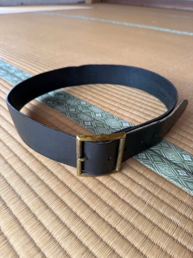小物 visvim PLAIN BELT 42MM W32
