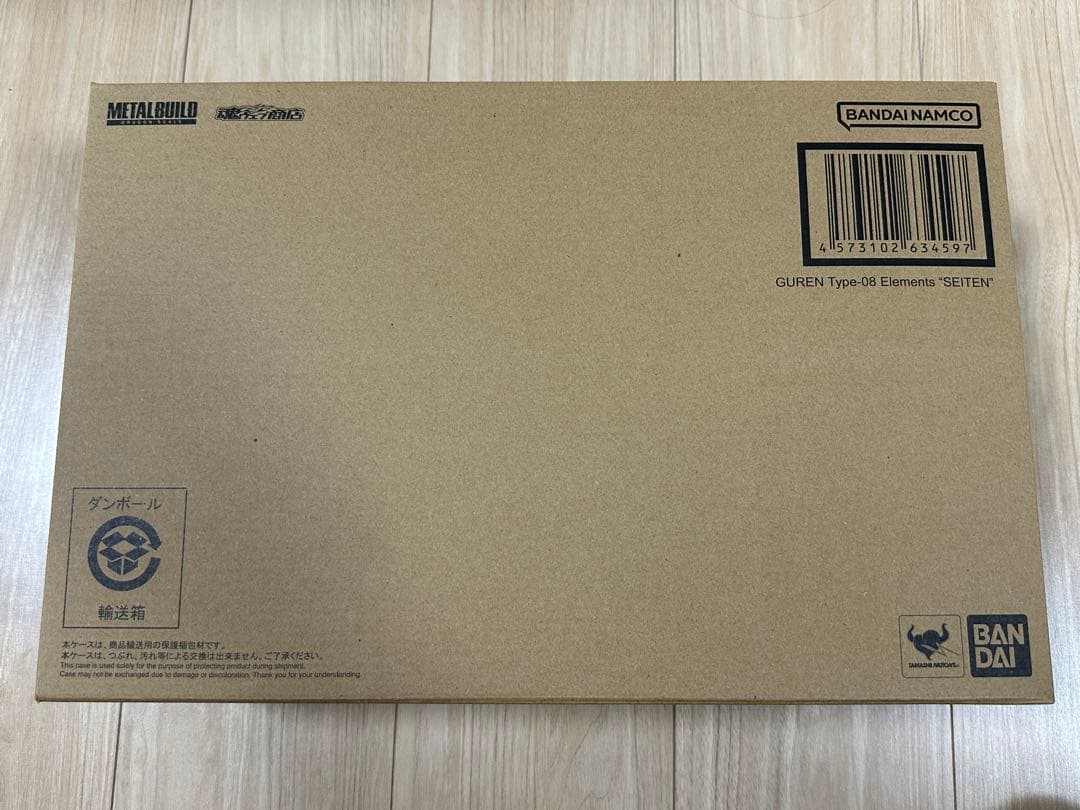 輸送箱　未開封L BUILD DRAGON SCALE 紅蓮聖天八極式