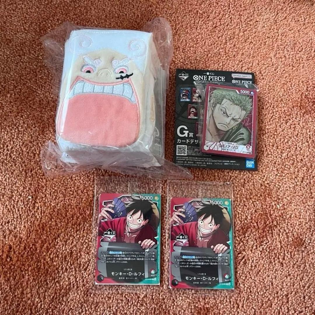 一番くじ ONE PIECE 4点セット （E賞/G賞/プロモカード×2）