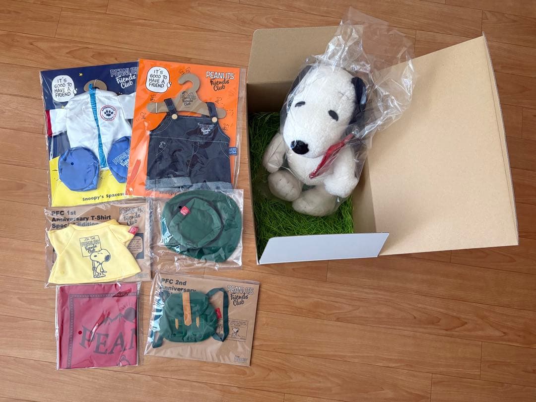 PEANUTS Friends Club ぬいぐるみ セット