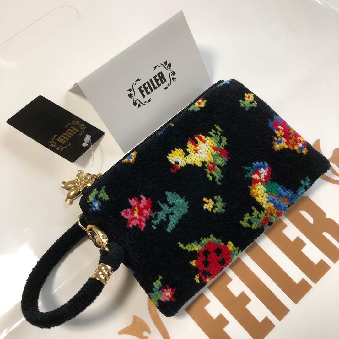 フェイラー ハイジ ティッシュポーチ ティッシュケース ストラップ付き