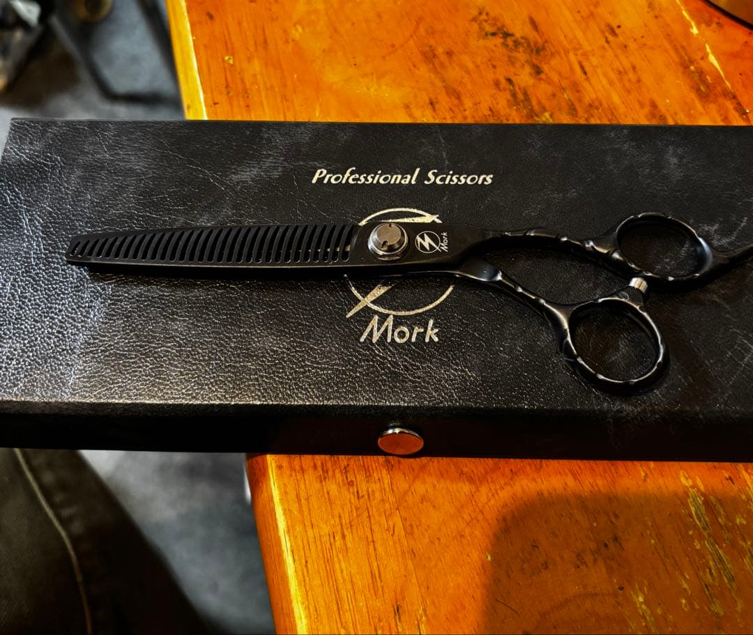 Mork シザー what special マットブラック セニング 特殊加工品