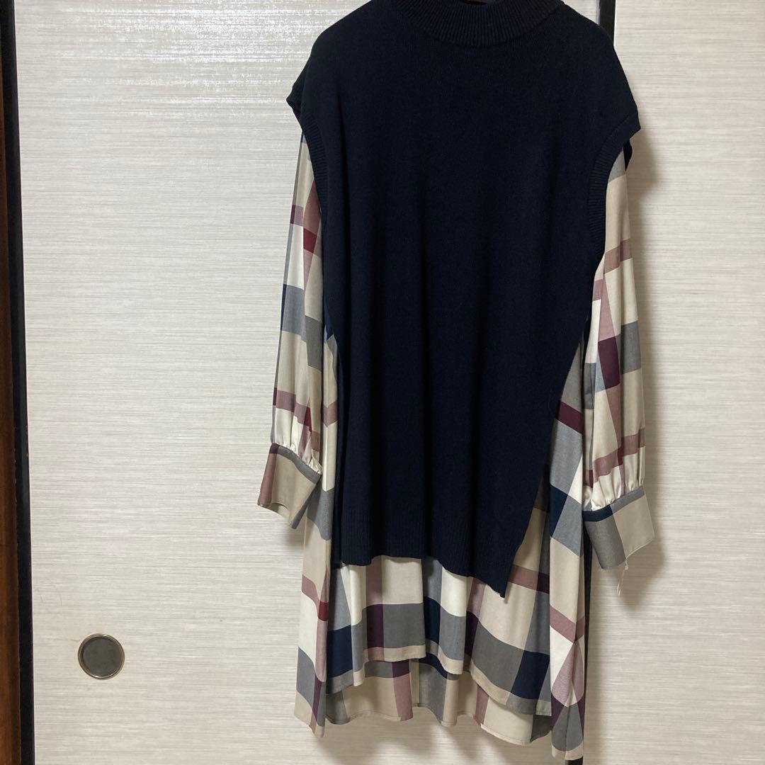 ブルーレーベルクレストブリッジニット