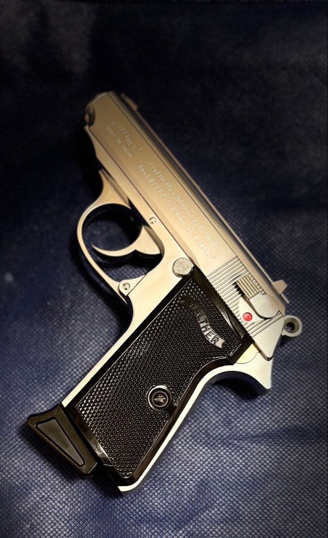 マルゼン　Walther NEW PPK/S ステンレス　ブローバック