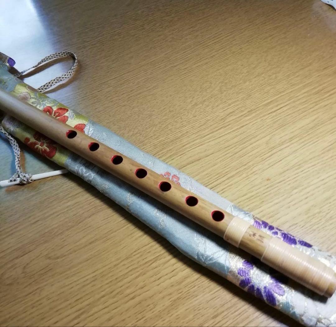 篠笛 7穴 竹製　7本調子