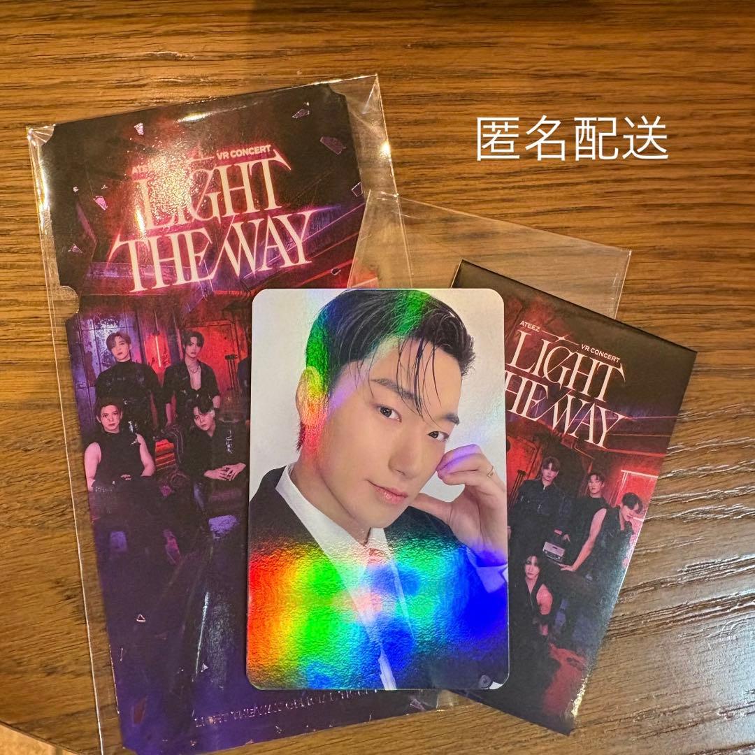 【最終値下げ】ATEEZ VR 入場特典 サン ホログラム　トレカ ATEEZ 映画 VR 入場特典 スペシャルフォトカード サン アチズ - メルカリ