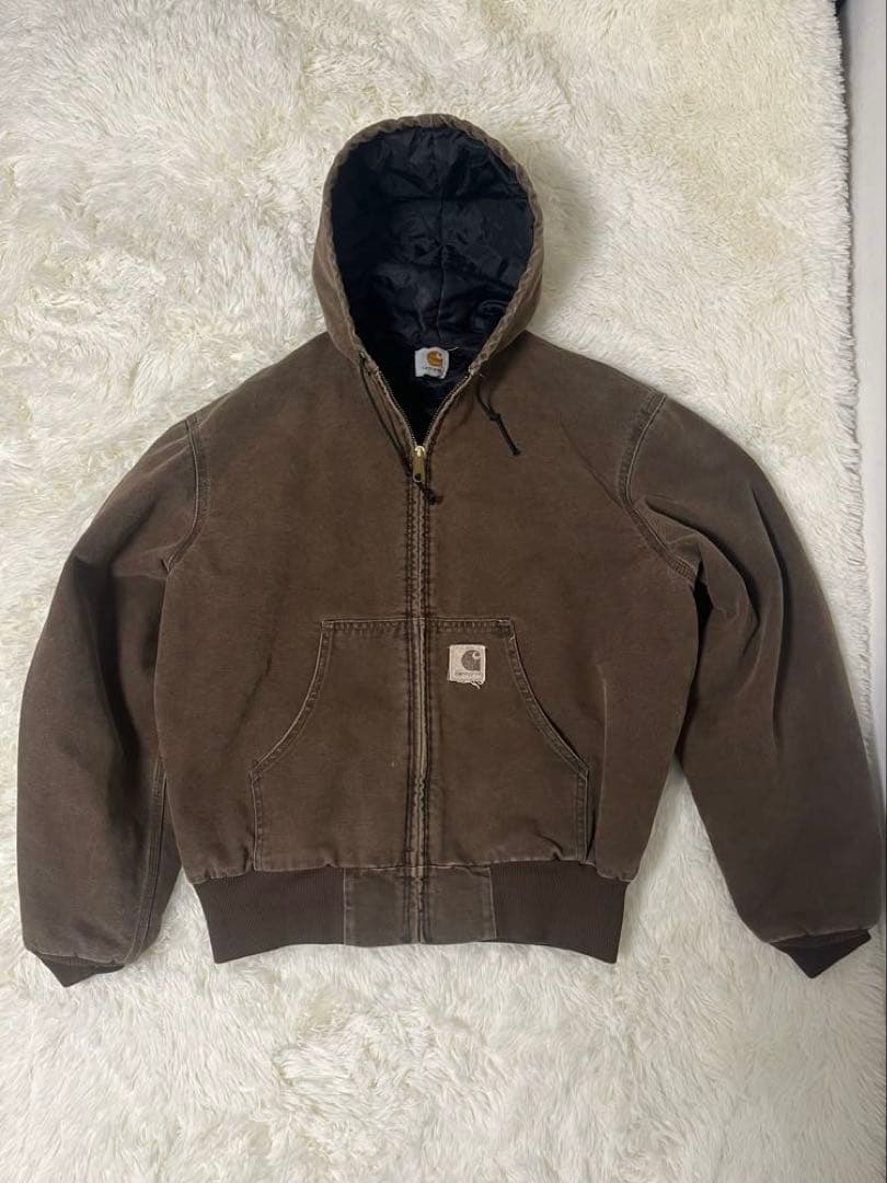 [美品]90s ゴールデンサイズ！　カーハート　アクティブジャケット　CHT 短