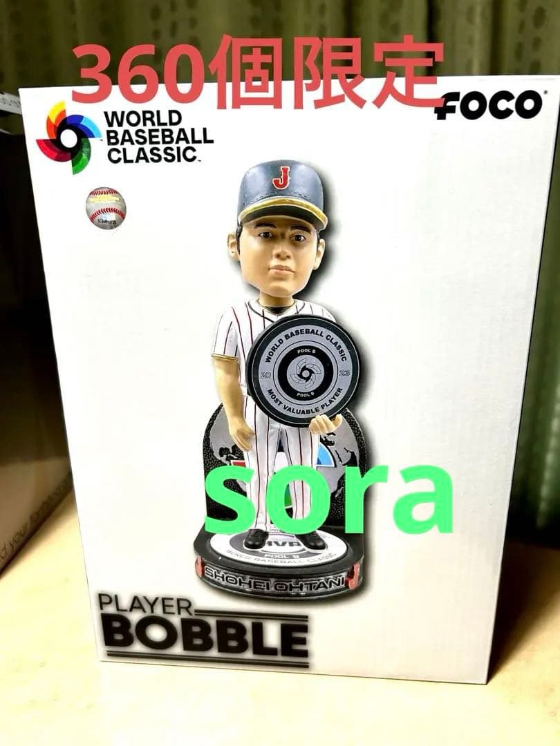 侍JAPAN 大谷翔平 wbc プールb MVP ボブルヘッド 新品 日本初】WBC公式ボブルヘッドが日本上陸「THE REMATCH：2026 OHTANI