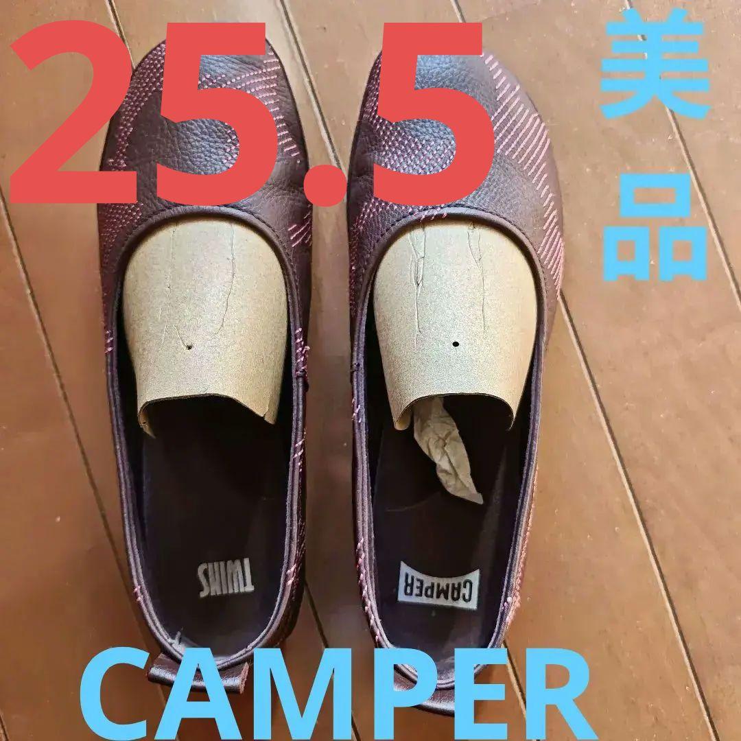 TWINZ CAMPER パンプス　カンペール　レディース　本革　美品